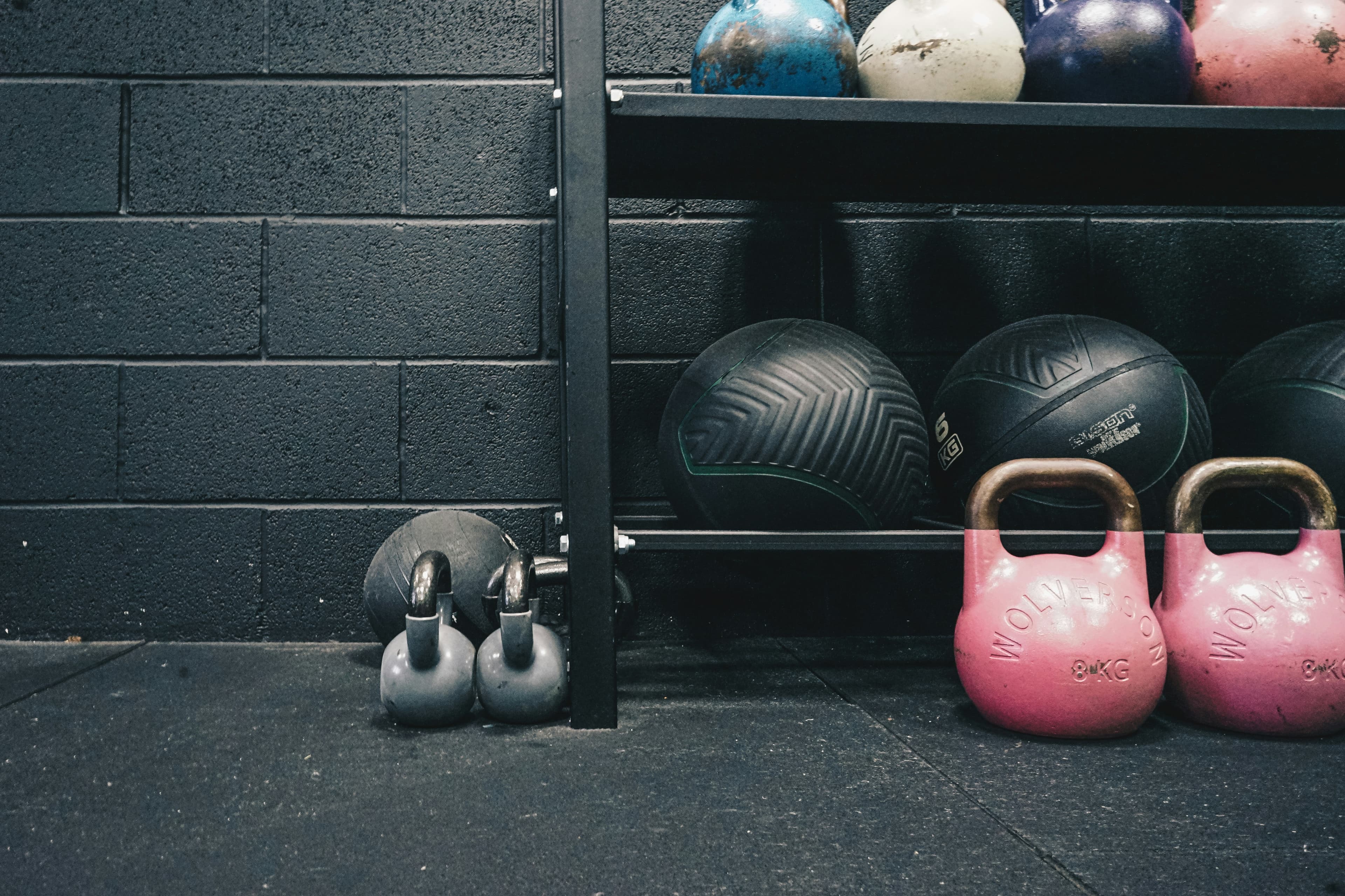 Strength training in gym